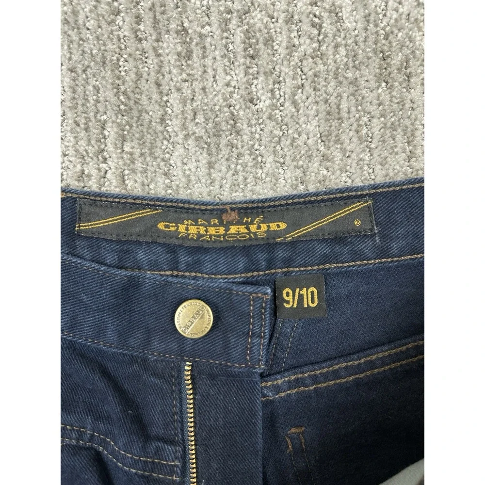 Marithe Francois Girbaud Shorts Womens 9/10 Blue Denim Cuffed Vintage 90's Y2K